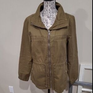 Old Navy olive green utility jacket Women's SZ M‎ Army Green gorp core grunge
